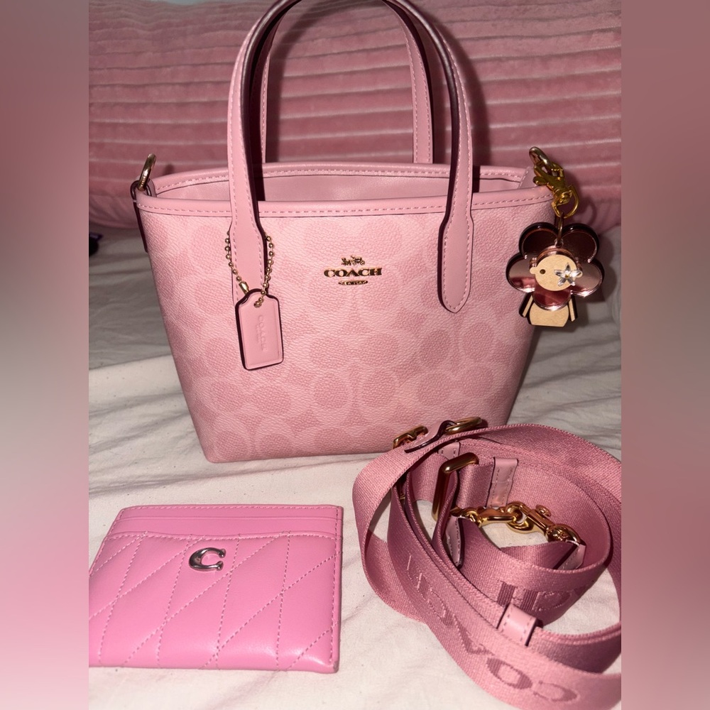 Coach mini city tote